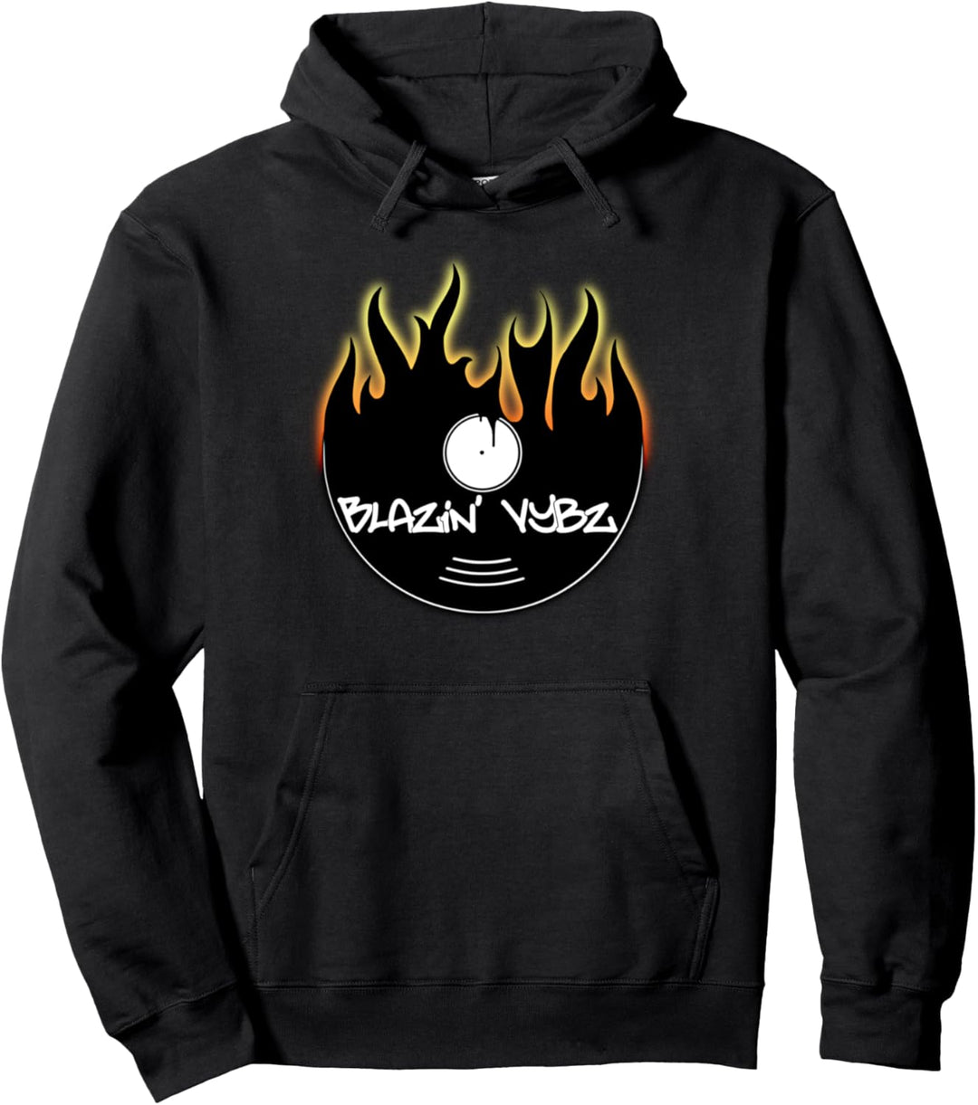 Blazin Vybz Sound Dancehall Reggae Afrobeats Pullover Hoodie