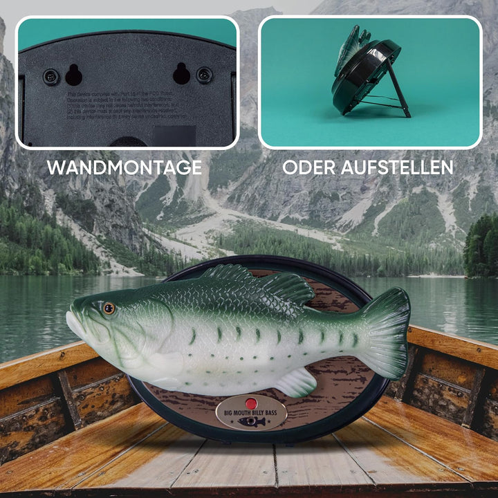 Big Mouth Billy Bass - Der singende &amp; tanzende Fisch ca 28 cm (Don&