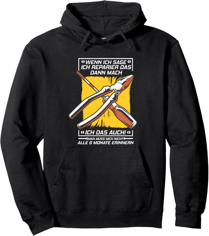 Handwerker Elektriker Klempner Schreiner Zimmermann Pullover Hoodie