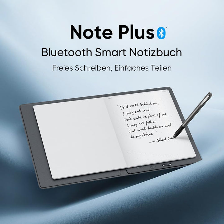 XPPen Note Plus Digital Notizbuch A5, 50 Seiten mit App Evernote Sync &amp; Wiederverwendbar, Smart Noti