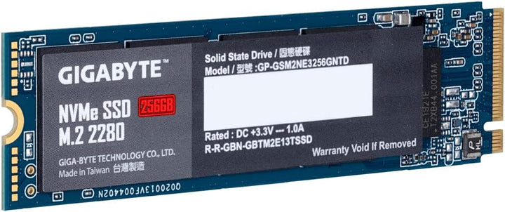 Gigabyte NVMe SSD 256GB