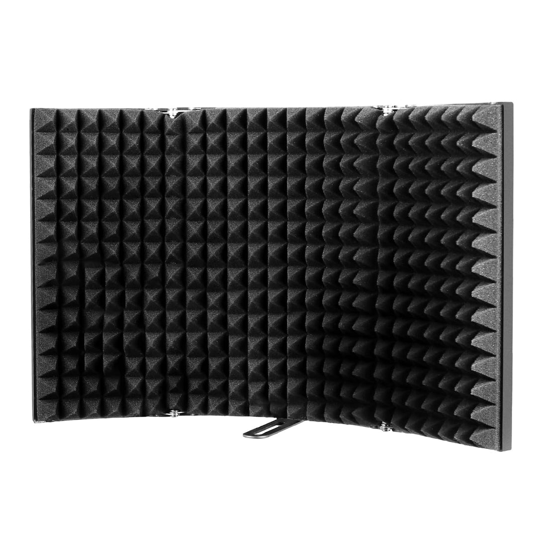 Depusheng Mikrofon Isolation Schallschutz 3 Panel Pop Filter Schallabsorbierend Mikrofonisolationssc