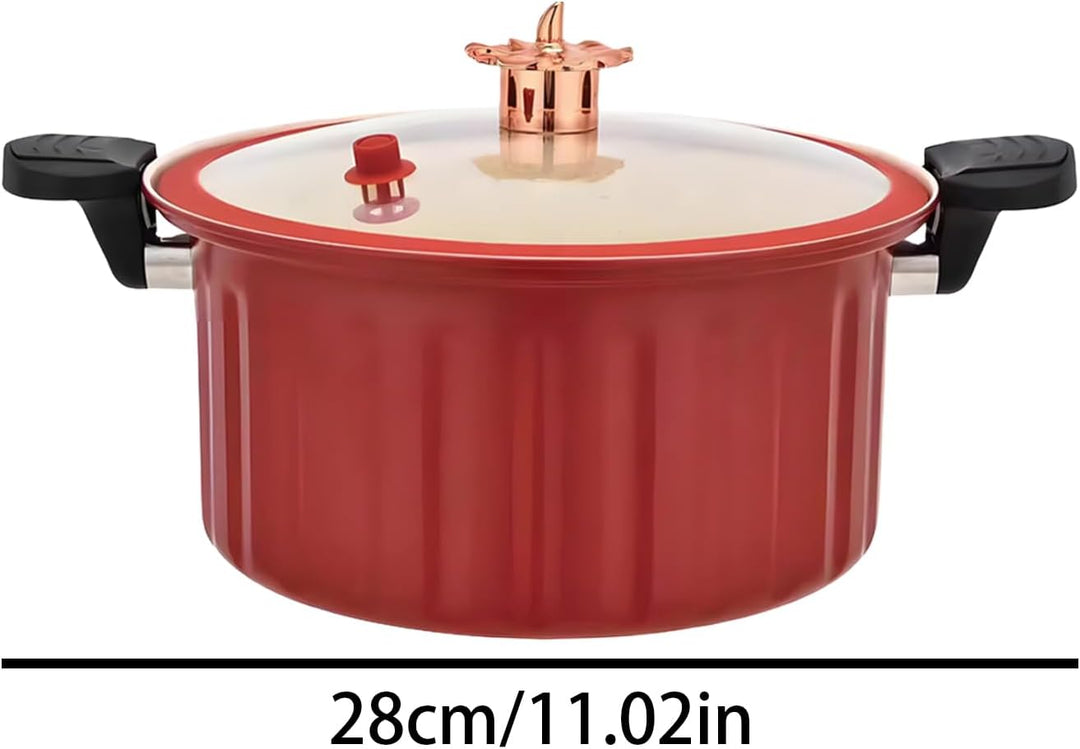 Mini Schnellkochtopf – Induktionsgeeigneter Kochtopf | Multifunktionaler Suppentopf Mit Sicherheitsv