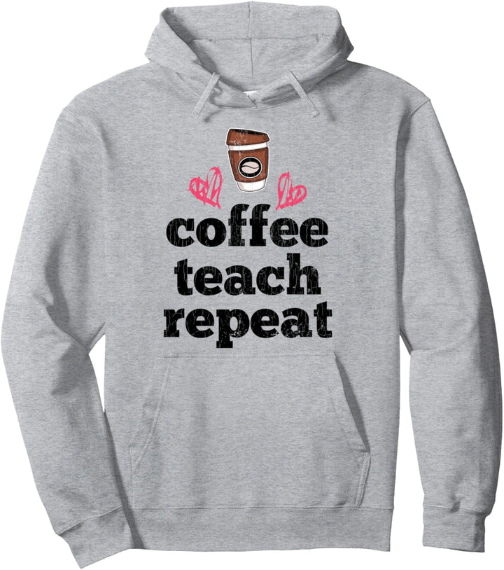 Kaffee Lehrer Spruch Geschenk Pullover Hoodie