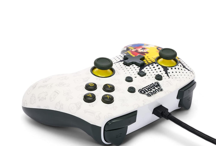 Verbesserter kabelgebundener PowerA-Controller für Nintendo Switch – Bob-omb Blast, Bob-omb Blast
