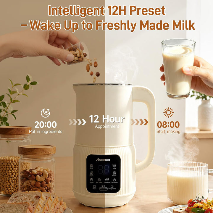 Z6 Pflanzenmilchmaschine mit Selbstreinigungsfunktion, 1,2l