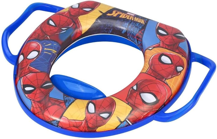Spiderman Marvel Universal-Toiletten-Adapter für Kinder mit Griffen Spiderman., Spiderman.
