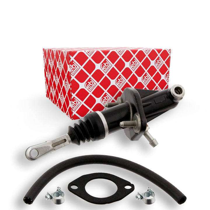 febi bilstein 28485 Kupplungsgeberzylinder mit Anbaumaterial , 1 Stück