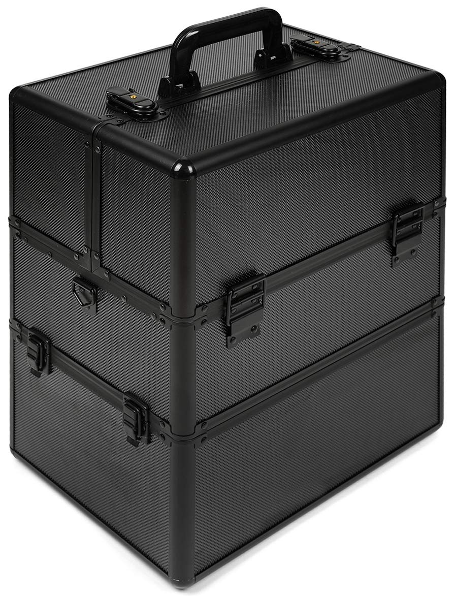 SEVICO Kosmetikkoffer Schminkkoffer Make-up Aufbewahrung Organizer für die Reise für Friseure und Vi