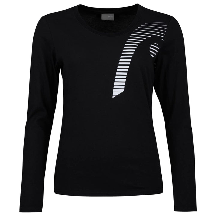 HEAD CLUB 21 LINDA LS W, schwarz, L