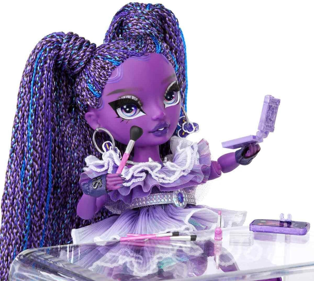 Rainbow High Shadow High - Monique VERBANA - Lila Modepuppe mit modischem Outfit und mehr als bunten