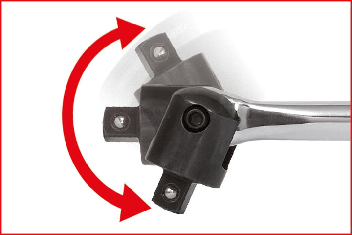 KS Tools 918.1801 3/4" CHROMEplus Gelenk-Steckgriff, 1030mm