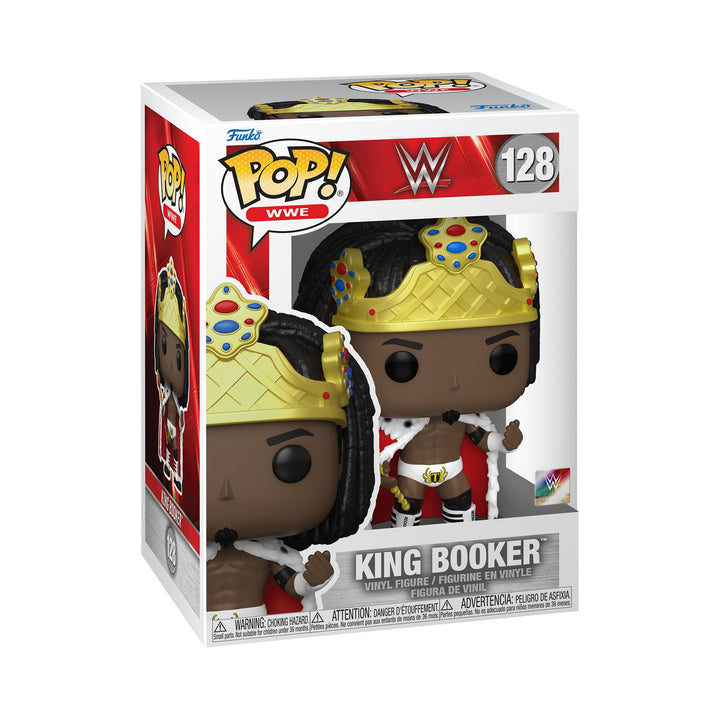 Funko Pop! WWE: King Booker T - Vinyl-Sammelfigur - Geschenkidee - Offizielle Handelswaren - Spielze