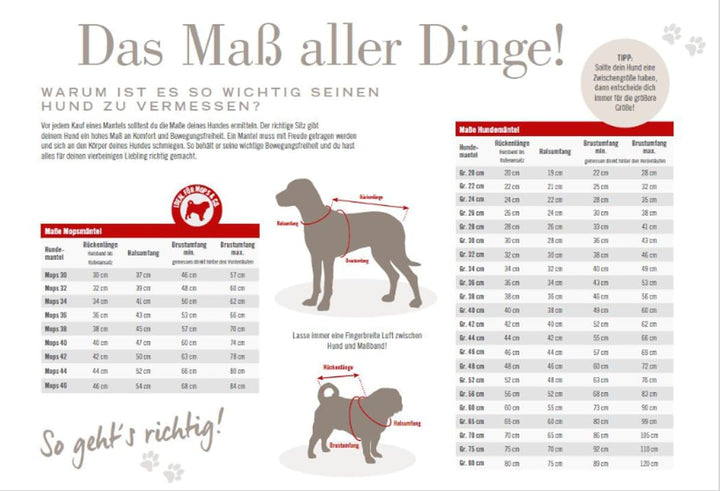 Wolters Regenjacke Easy Rain | Perfekter Schutz bei Regenwetter für Hunde | Farbe Koralle Gr. 46 (Rü