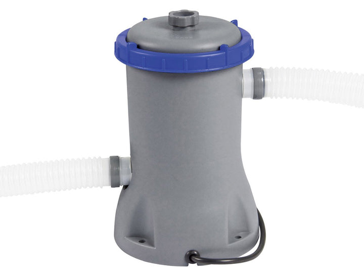 Bestway Flowclear Filterpumpe 2.006 l/h, Kunststoff, Grau 2.006 l/h Single, 2.006 l/h Single