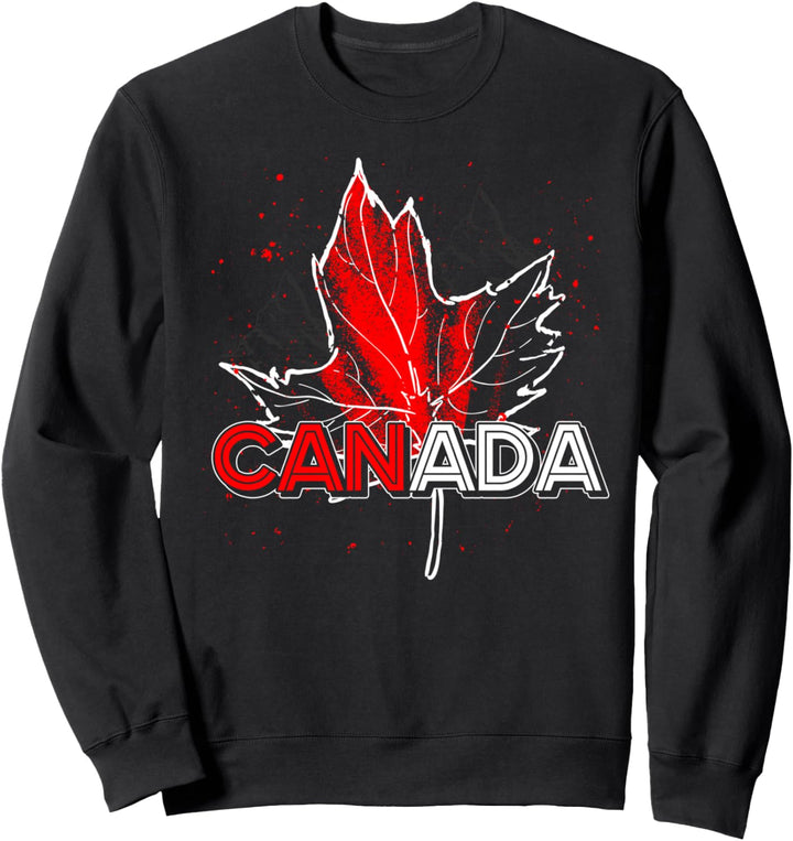 Kanada Fan Kanadier Ahornblatt Kanada Sweatshirt