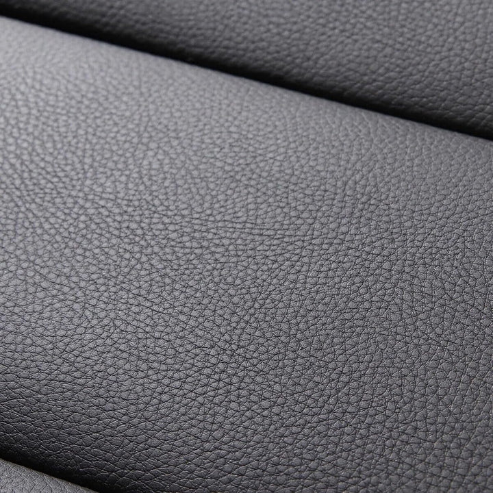 Wasserdicht PU Leder Autositzbezüge Fit für Volkswagen Auto Vordersitz 2 Stück Set (schwarz), schwar