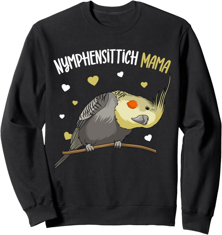 Nymphensittich Mama Vogel Papagei Frauen Sweatshirt