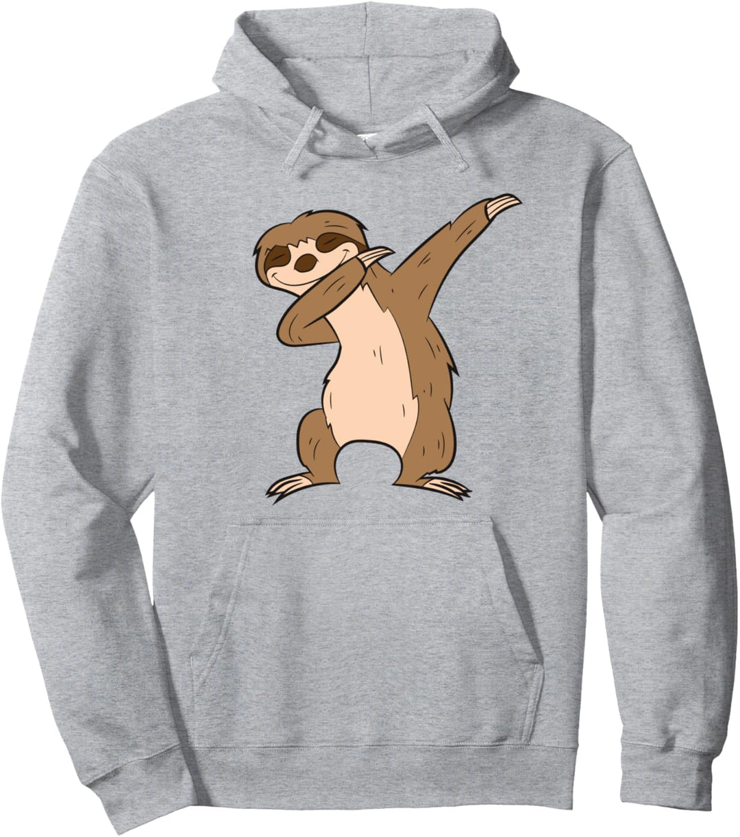 Niedliches Faultier für Kinder Pullover Hoodie
