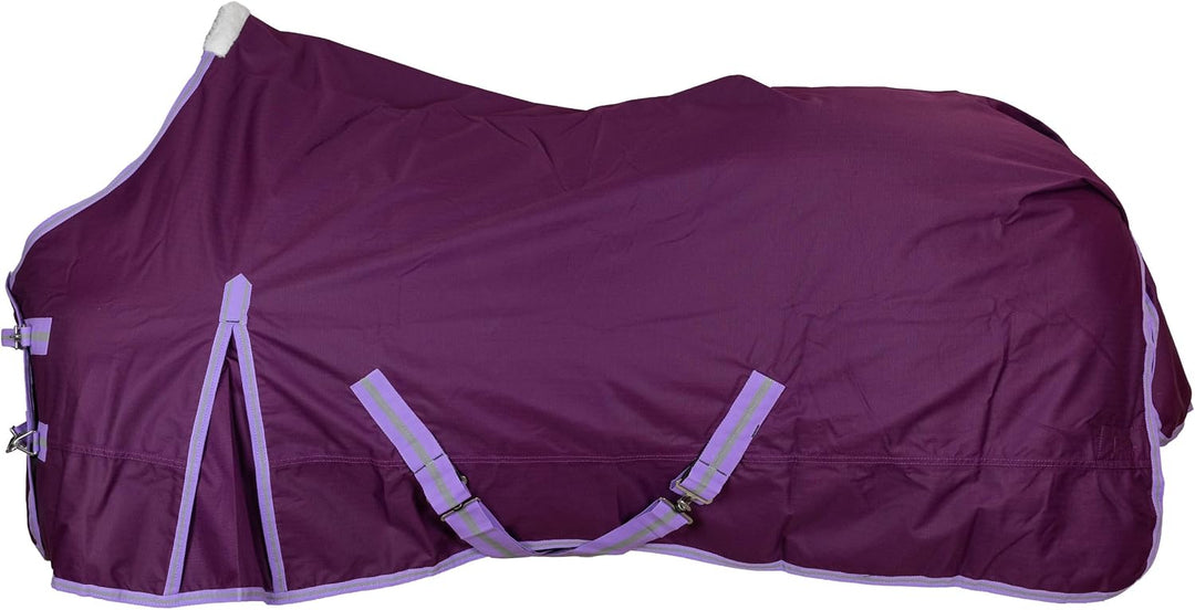 RL24 - Weidedecke Basicline 600D Lila 85 cm (50g) Lila 85cm (50g/m² Füllung), Lila 85cm (50g/m² Füll