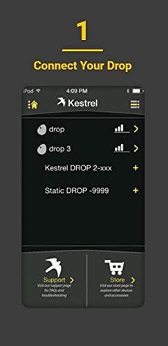 Kestrel Drop D1 Wireless Temperatur Datenlogger Standard Non-LiNK Non-LiNK hautfarben, Standard Non-