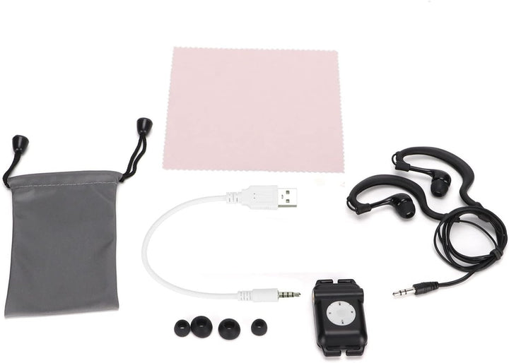 Kopfhörer, Wasserdichter Schwimmer-MP3-Player für Schwimmen, Wassersport, IPx8, USB2.0