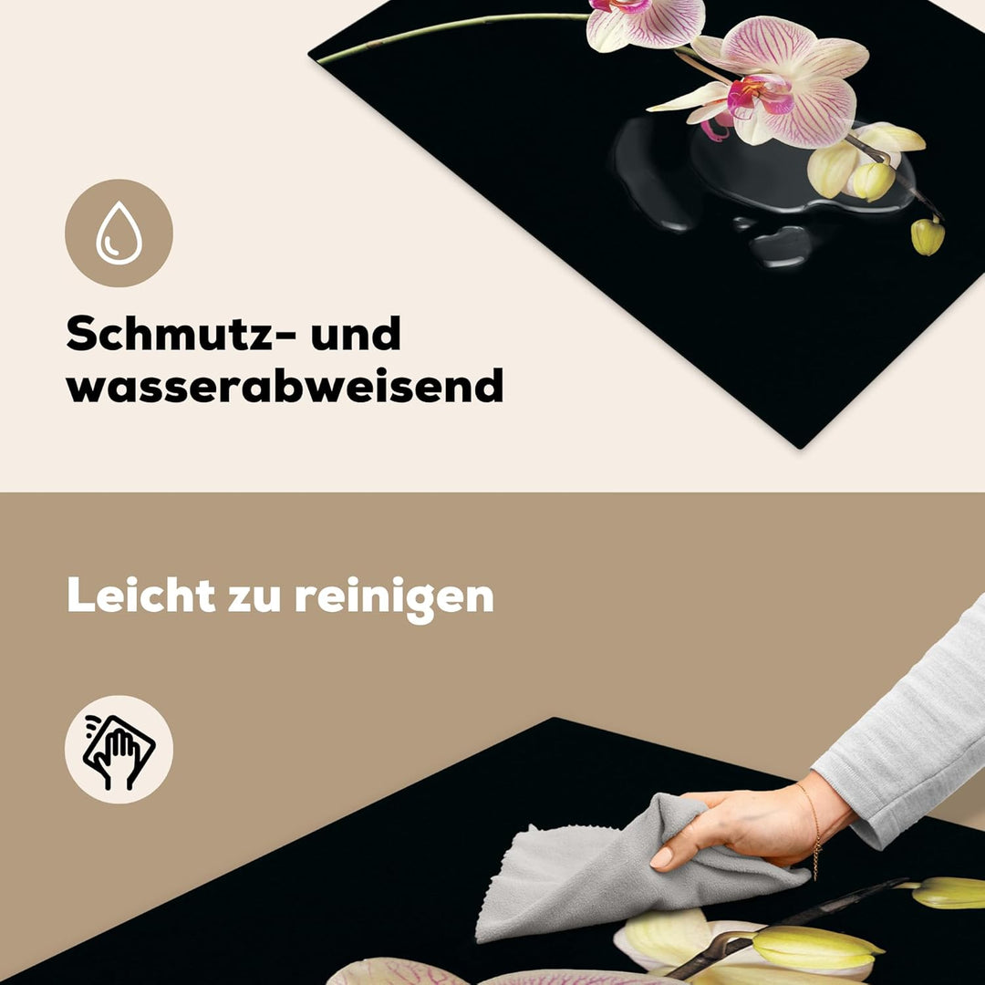 Herdabdeckplatte Einteilig Ceranfeld Abdeckplatte für Induktionsschutz Ceranfeldabdeckung Vinyl Herd