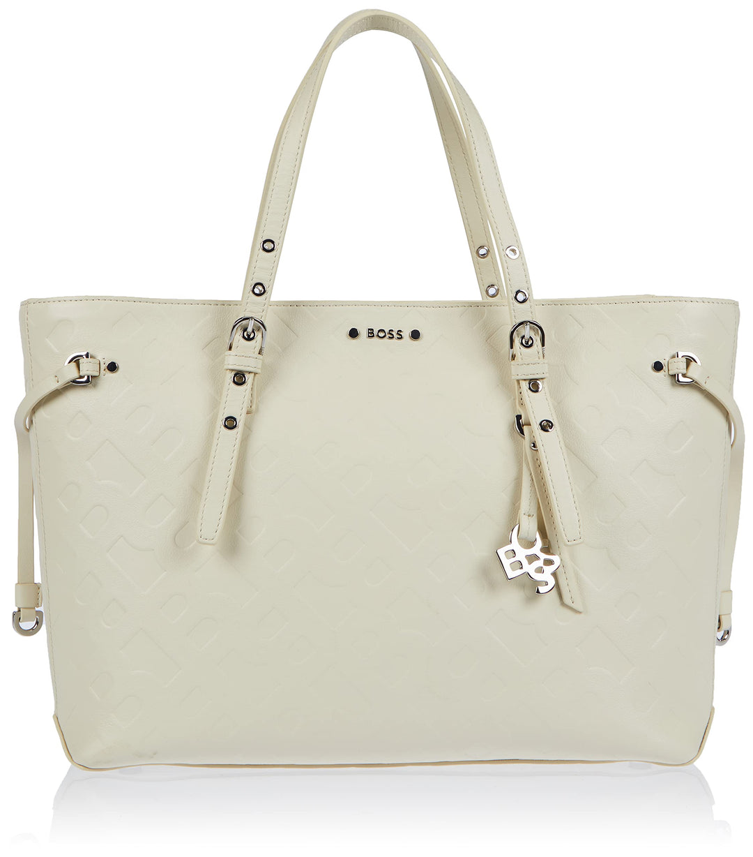 BOSS Cindy Shopper-E Damen Tote Bag, Open White114