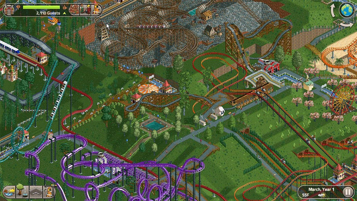 RollerCoaster Tycoon Classic - Switch