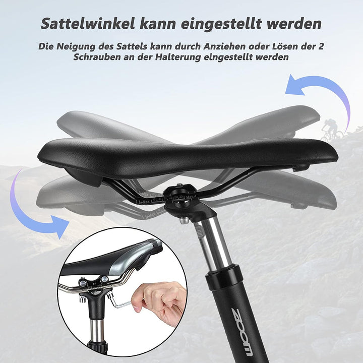 JaneEyre Federsattelstütze hochwertigem Fahrrad Sattelstütze, Durchmesser 27,2, 30,8 oder 31,6 mm，Sa