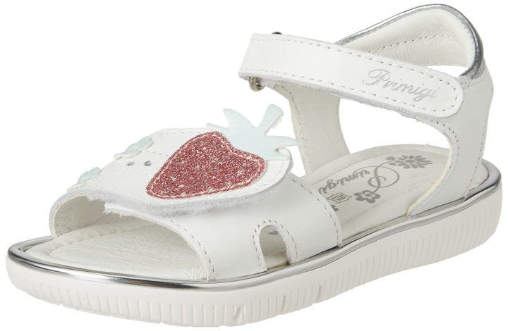 PRIMIGI Mädchen Girl Candy Sandale 26 EU Weiss, 26 EU Weiss