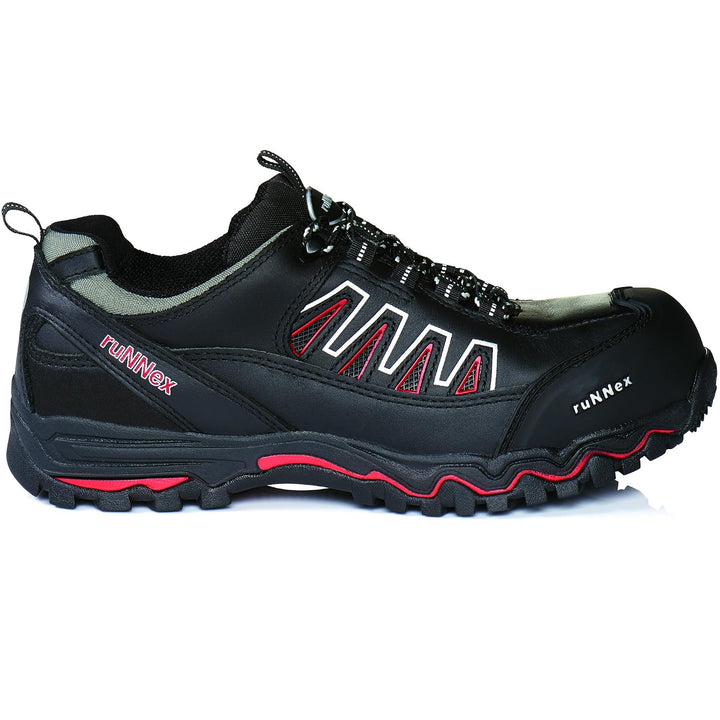 ruNNex Sicherheitsschuhe S3 LightStar extra leichte Halbschuhe Grösse 39, schwarz, 5320, 39