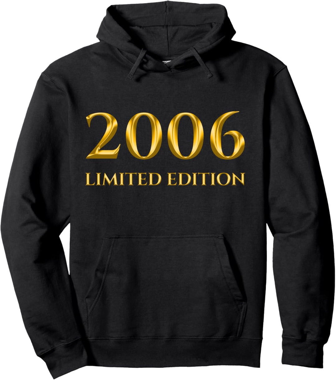 18. Geburtstag Junge Mädchen 18 Jahre 2006 Lustig Geschenk Pullover Hoodie