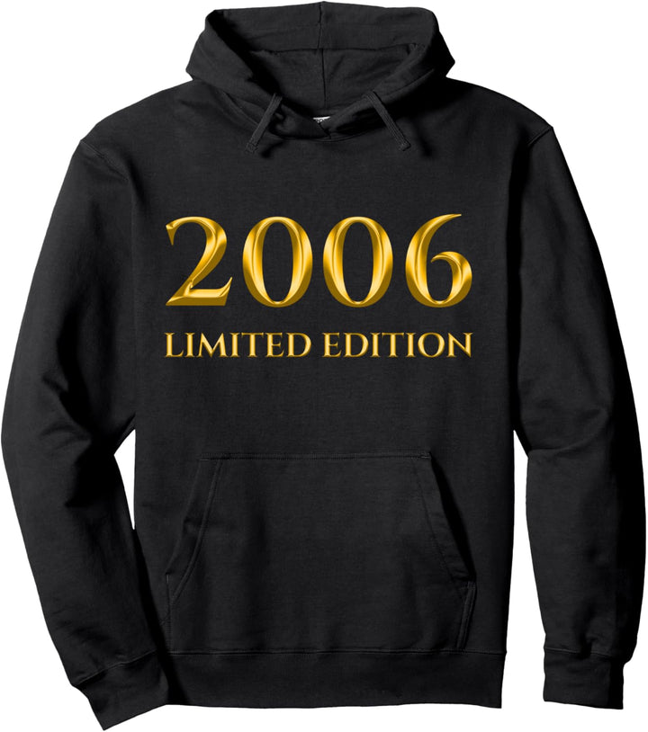 18. Geburtstag Junge Mädchen 18 Jahre 2006 Lustig Geschenk Pullover Hoodie