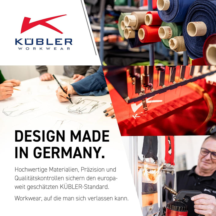KÜBLER Workwear KÜBLER ACTIVIQ Damen-Arbeitshose anthrazit, Grösse 42, Damen-Damen-Arbeitshose aus M