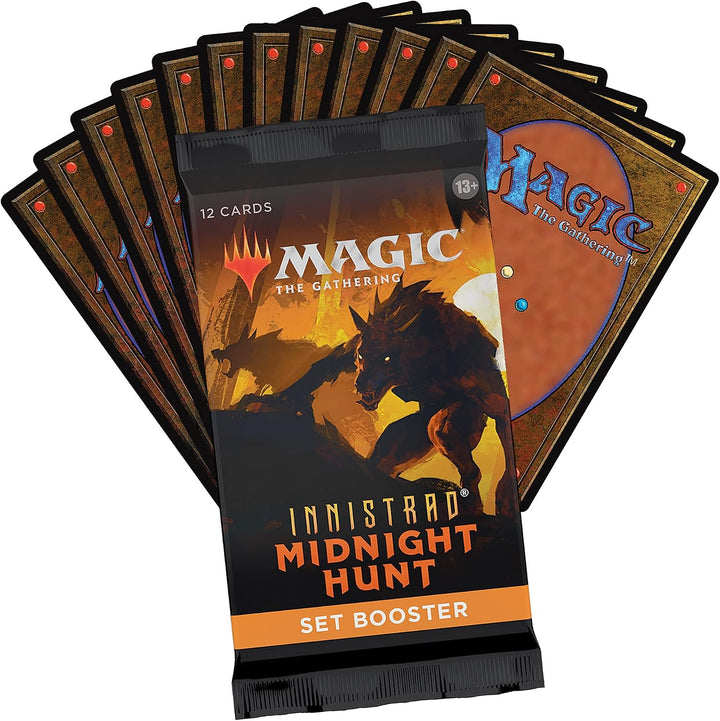 Wizards of the Coast C89530001 Innistrad: Mitternachtsjagd Set Booster Box Zubehör, Multicolor