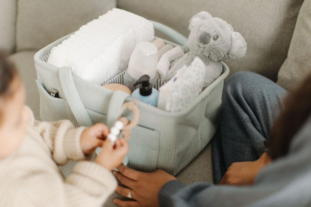 Wickeltasche, Windel-Organizer oder Aufbewahrung, tragbare Kinderzimmer-Aufbewahrung und Auto-Organi