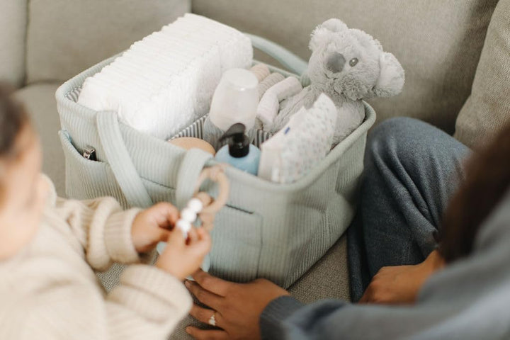 Wickeltasche, Windel-Organizer oder Aufbewahrung, tragbare Kinderzimmer-Aufbewahrung und Auto-Organi