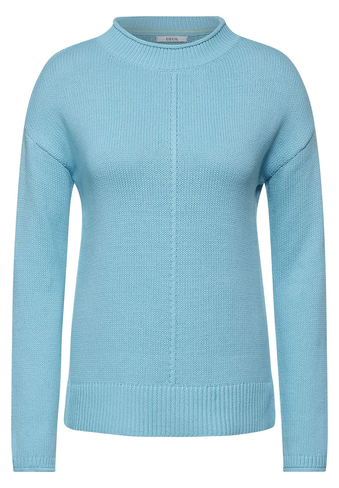 CECIL Damen 301419 Pullover, Sporty Sky Blue, L