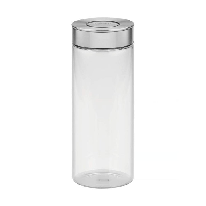 Tramontina Vorratsglas, Ø 10 cm, 1,8 l, Edelstahldeckel, Glas, Transparent, 61227-050, 1,8 Liter, 1,