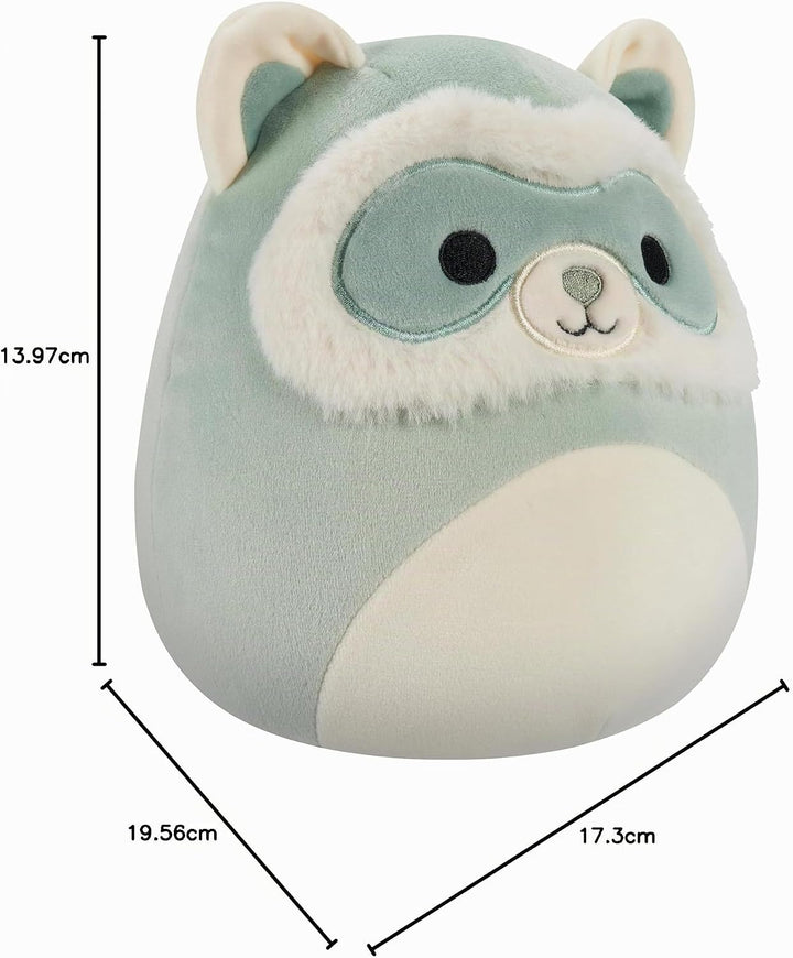 Squishmallows SQCR05403 - Hemkey das Frettchen 19 cm, offizielles Jazwares Plüsch, superweiches Kusc