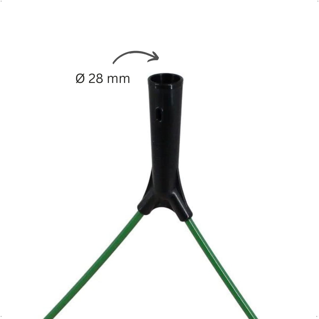 Rasenrechen mit 24 Zinken, 64 cm Breite, Laubrechen &amp; Heurechen