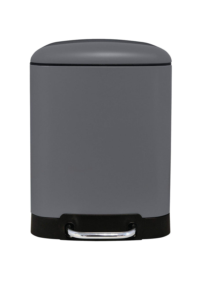 RIDDER Kosmetikeimer, Abfalleimer Nala 6 Liter grau, Grau