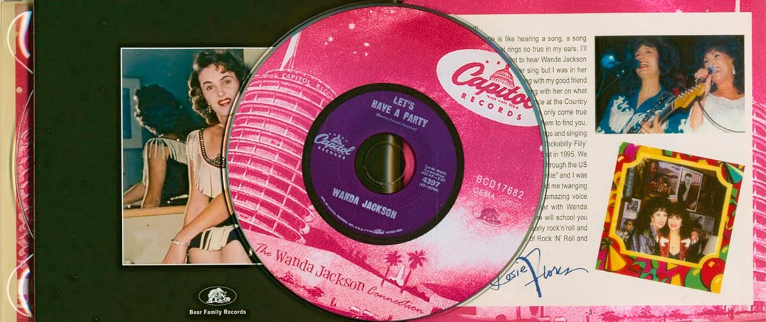 Wanda Jackson Connection, Audio-CD