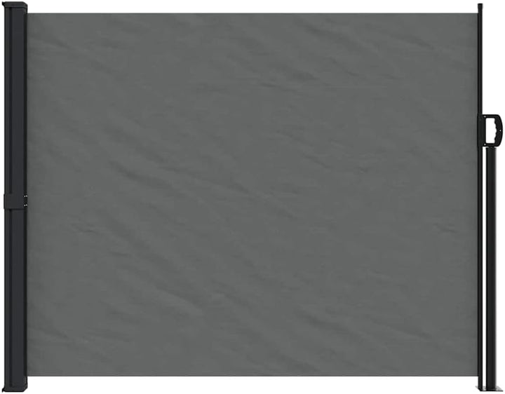 vidaXL Ausziehbare Seitenmarkise Anthrazit 160x300 cm 160 x 300 cm Anthrazit, 160 x 300 cm Anthrazit