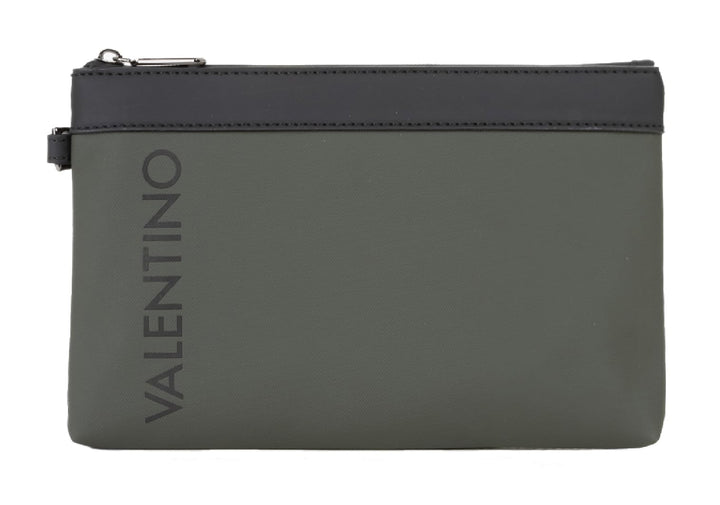 Valentino Utensilientasche Dragonhawk Soft Cosmetic Case Milit/Nero dunkelgrün