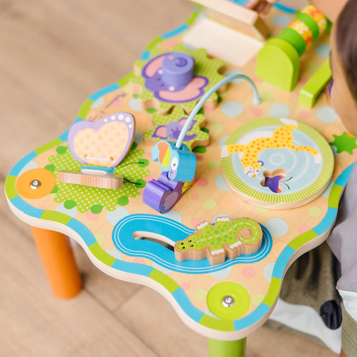 Melissa &amp; Doug 40122 Dschungelaktivitätstisch, mehrfarbig