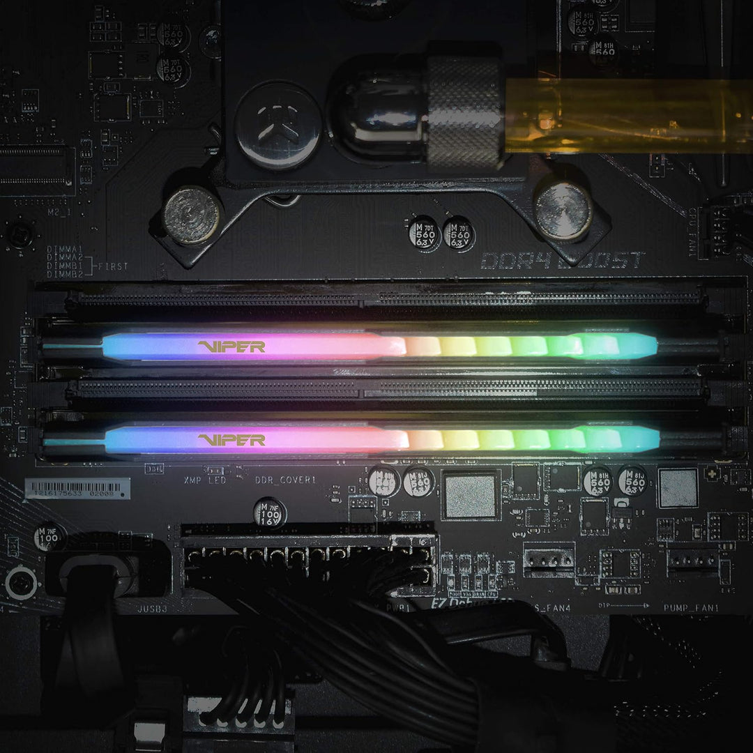Patriot Viper Steel RGB DDR4 16GB (2 x 8GB) 3600MHz CL18 Gaming Arbeitsspeicher Kit 16GB 3600MHz Kit