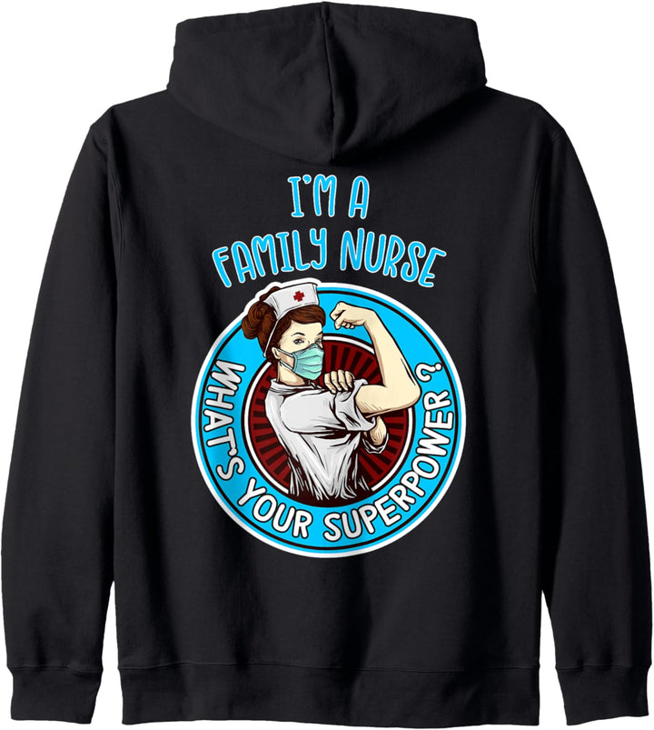 Familienkrankenschwester Shirt für Frauen Krankenpflege Kapuzenjacke
