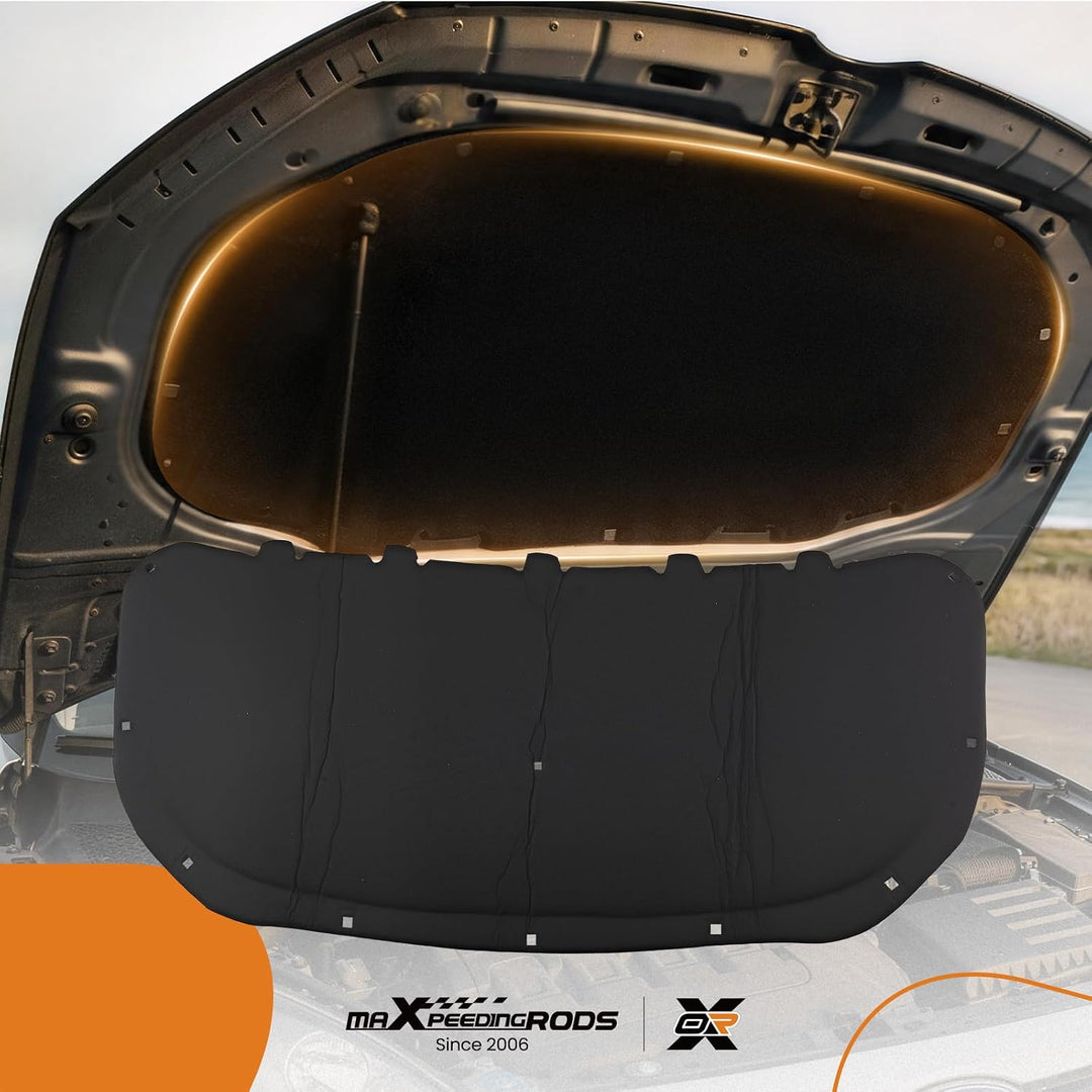 maXpeedingrods Hitzeschutzmatte Motorhaube für VW Caddy III 2K Touran 1T1
